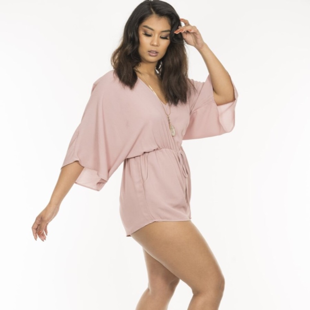 Rose Pink Romper - Picture 4 of 5
